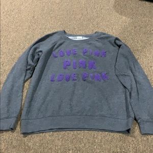 Love pink light sweater